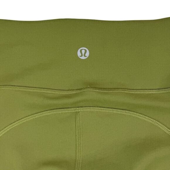 Lululemon Invigorate High-Rise Tight 25" Everlux In Bronze Green Size 4 - Picture 9 of 9